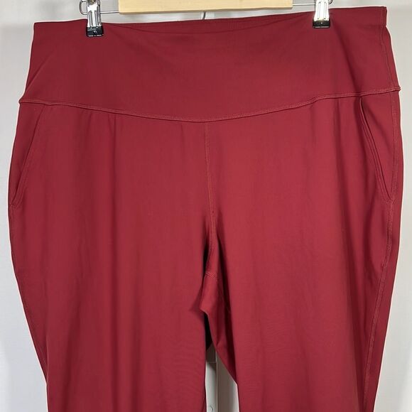 CORE 10 Women’s Cropped Athletic Leggings/Tights Mauve/Berry Size 2X Plus - Picture 4 of 11